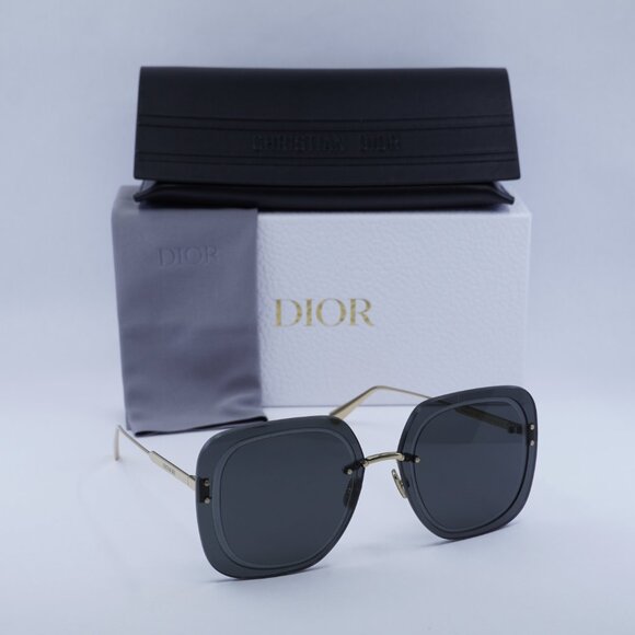 ?️ New Dior ULTRADIOR SU B0A0 Sunglasses - Gold Frame, Smoke Lenses